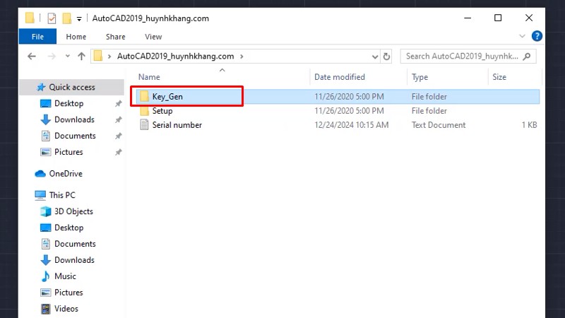 Tải AutoCad 2019: Cài Đặt Thành Công Rất Dễ 22 Vào thư mục Key_Gen