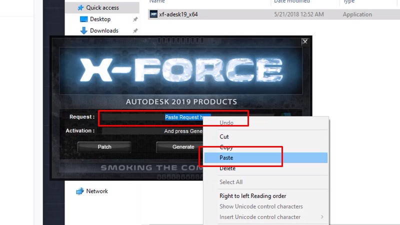 Tải AutoCad 2019: Cài Đặt Thành Công Rất Dễ 25 Paste vào ô Request như hình