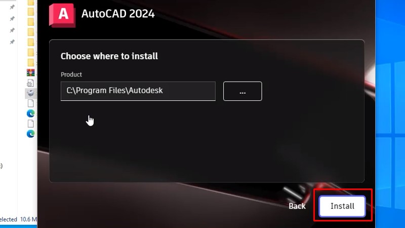 Tải AutoCad 2024: Hướng Dẫn Cài Đặt Thành Công 13 Bấm Install
