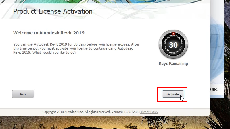 Revit 2019: Hướng Dẫn Cài Đặt Chi Tiết Từ 17 Bấm Activate