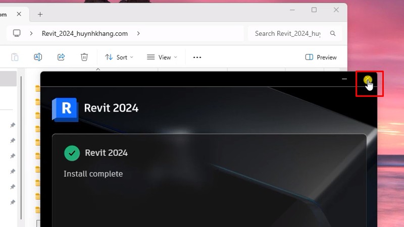 Revit 2024: Cài đặt và kích hoạt đơn giản 14 Bấm X